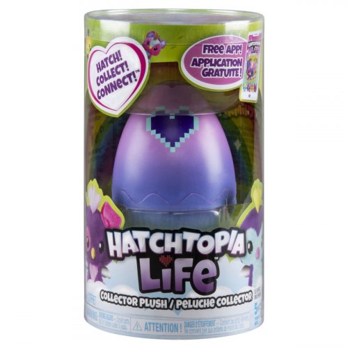 Hatchimals Игрушка мягконабивная Хэтчитопия Лайф (сюрприз)