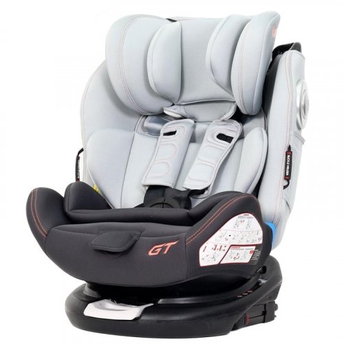 Rant Автокресло GT isofix Top Tether C05001 / цвет grey/graphite / серый, темно-серый