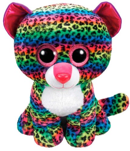 Ty Мягкая игрушка  Beanie Boos Леопард Dotty, 40 см