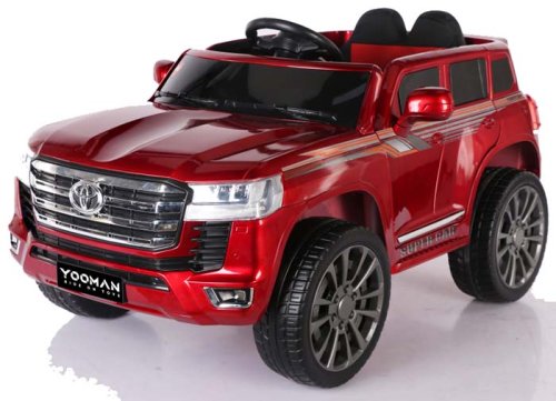 Toyland Электромобиль джип Toyota LC300 3818 / цвет бордовый