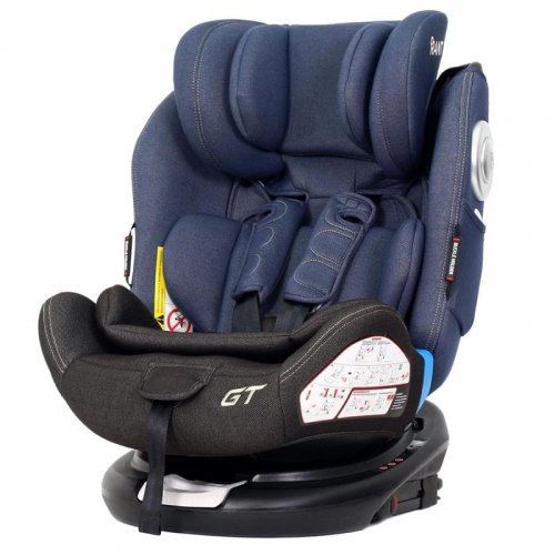 Rant Автокресло GT isofix Top Tether C05001 / цвет jeans black/blue / сине-черный