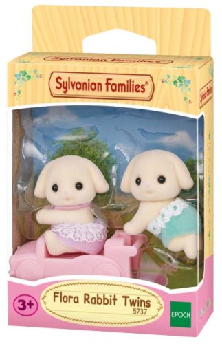 Sylvanian Families Набор "Цветочные кролики-близнецы"